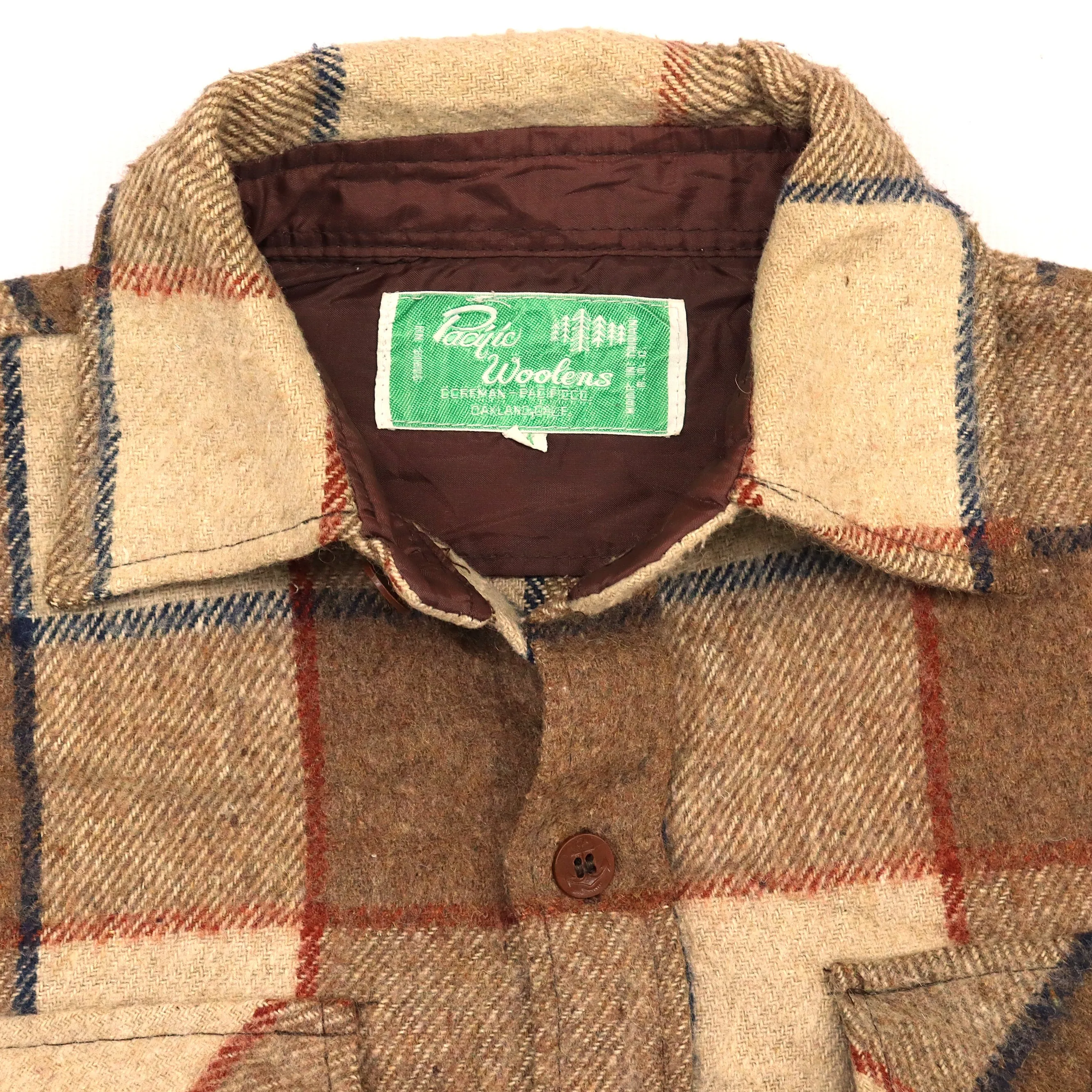 Pacific Woolens Multicoloured Heavyweight Overshirt Shirt