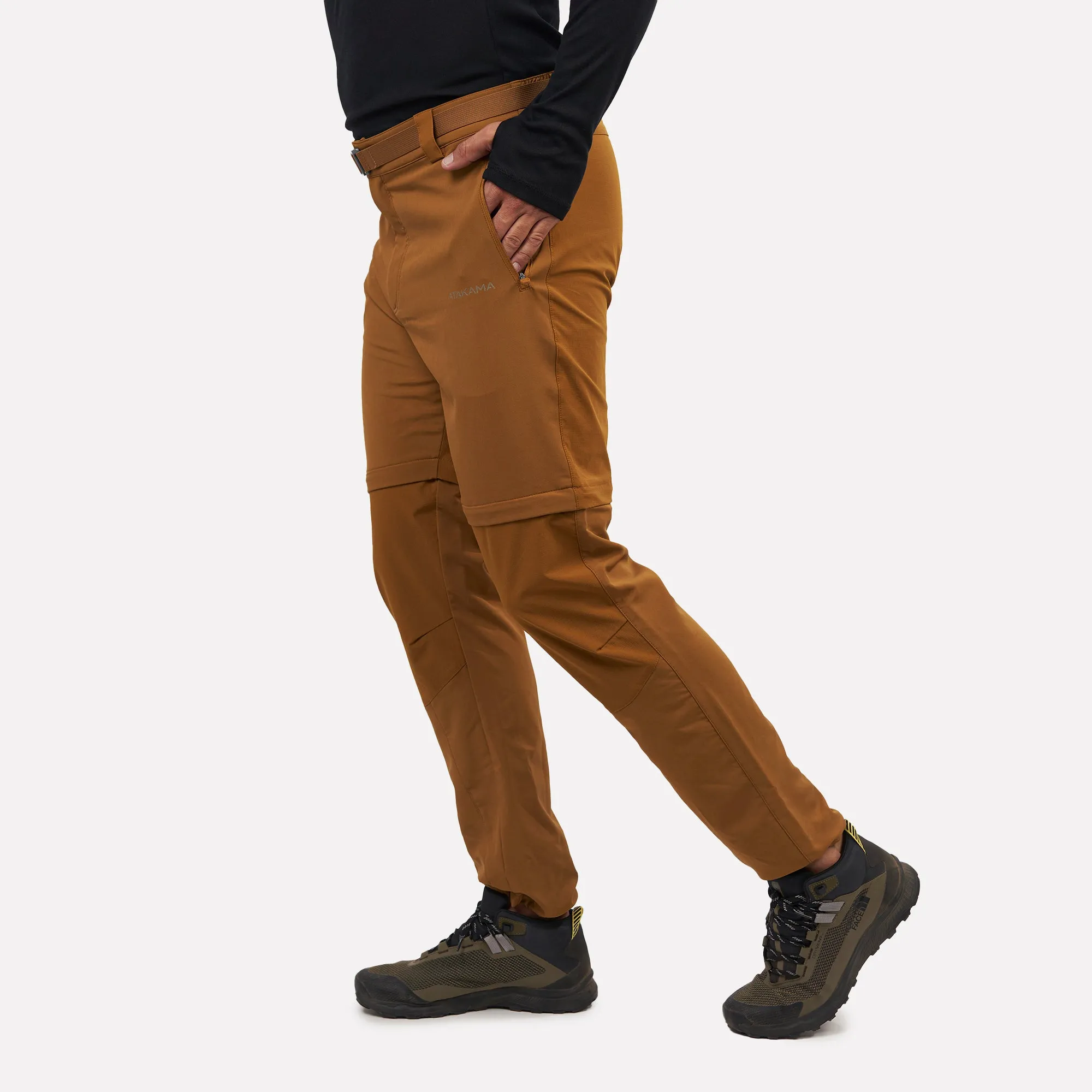 Pantalón de trekking desmontable Andino hombre