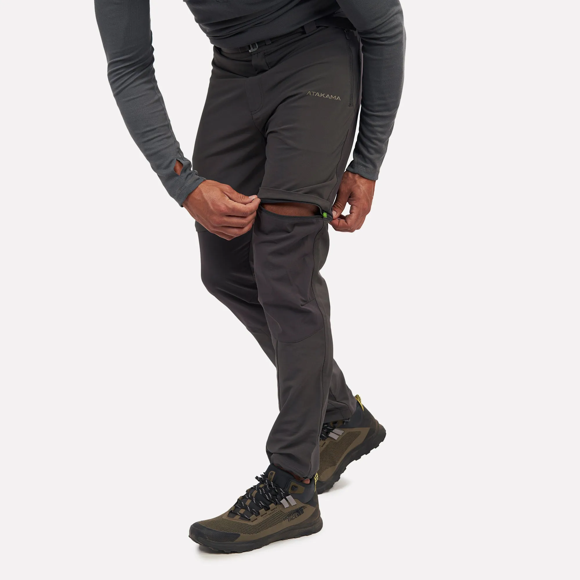 Pantalón de trekking desmontable Andino hombre