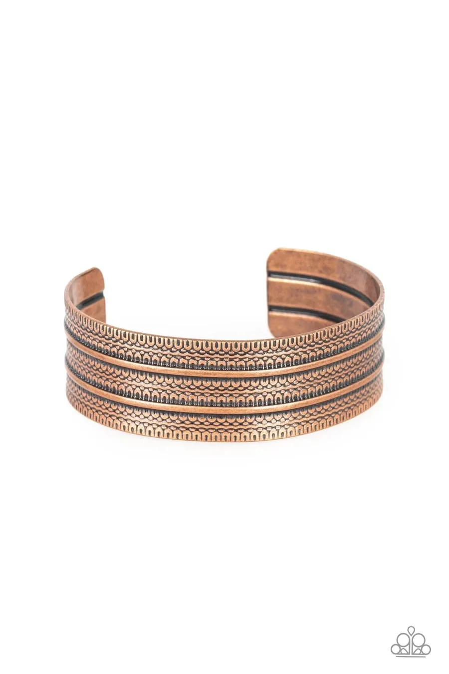 Paparazzi Absolute Amazon - Copper - Cuff Bracelet