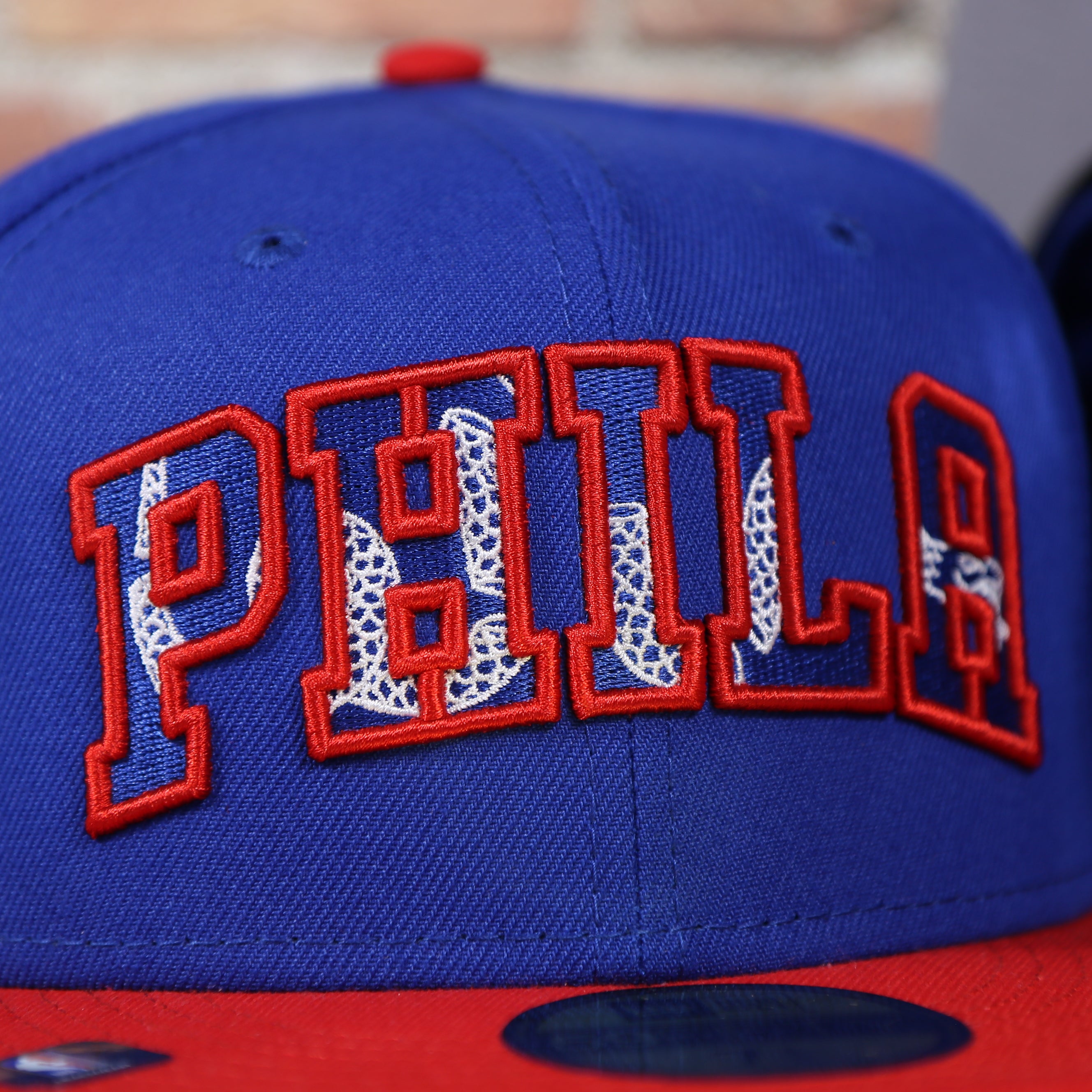 Philadelphia 76ers 2021 NBA Draft 59Fifty Fitted Cap | Blue/Red