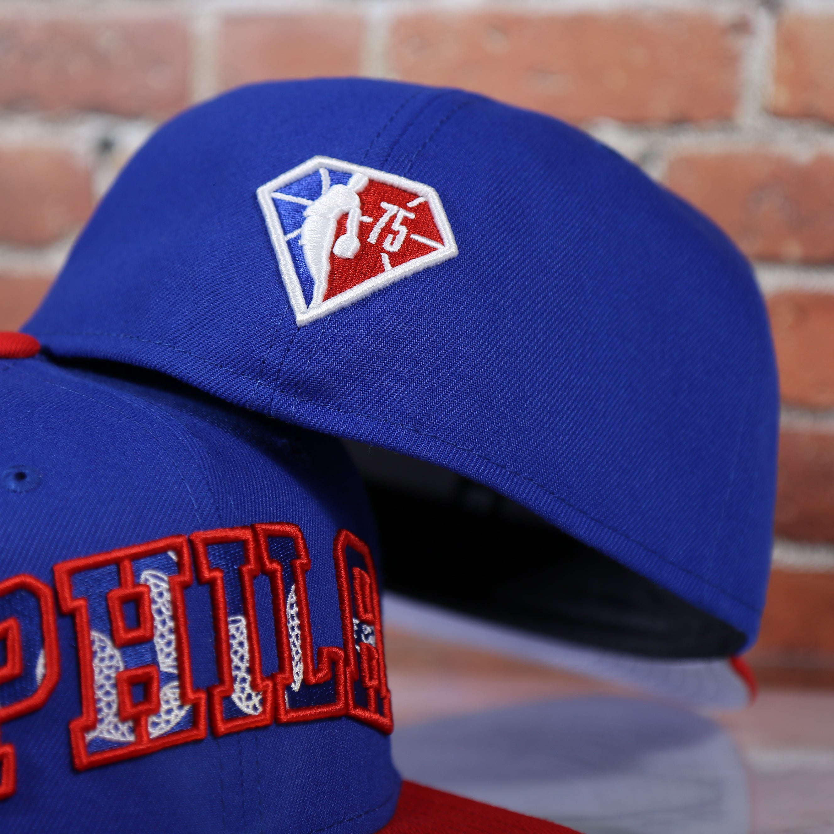 Philadelphia 76ers 2021 NBA Draft 59Fifty Fitted Cap | Blue/Red