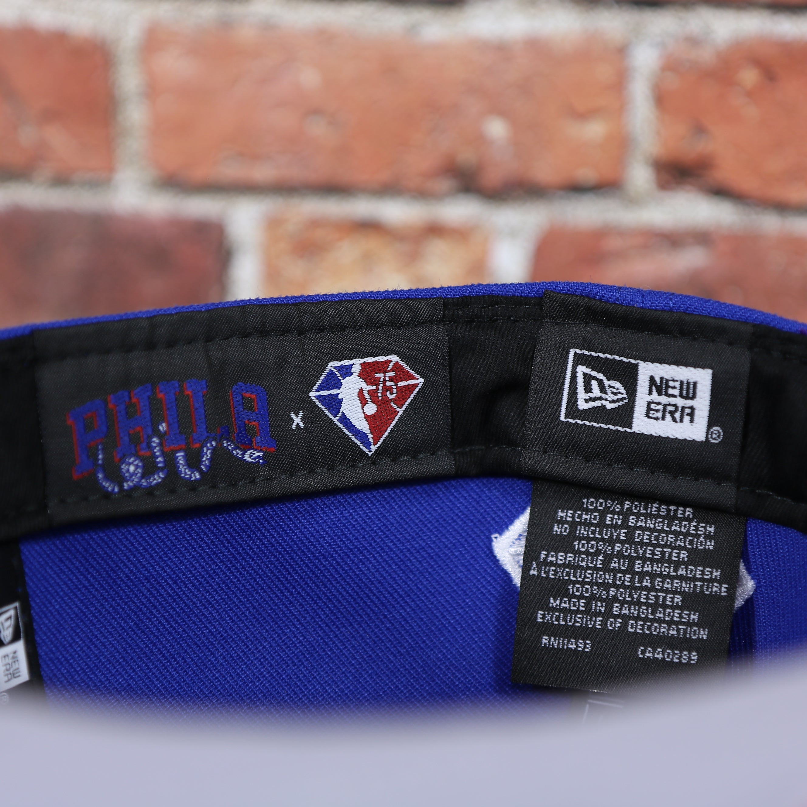 Philadelphia 76ers 2021 NBA Draft 59Fifty Fitted Cap | Blue/Red