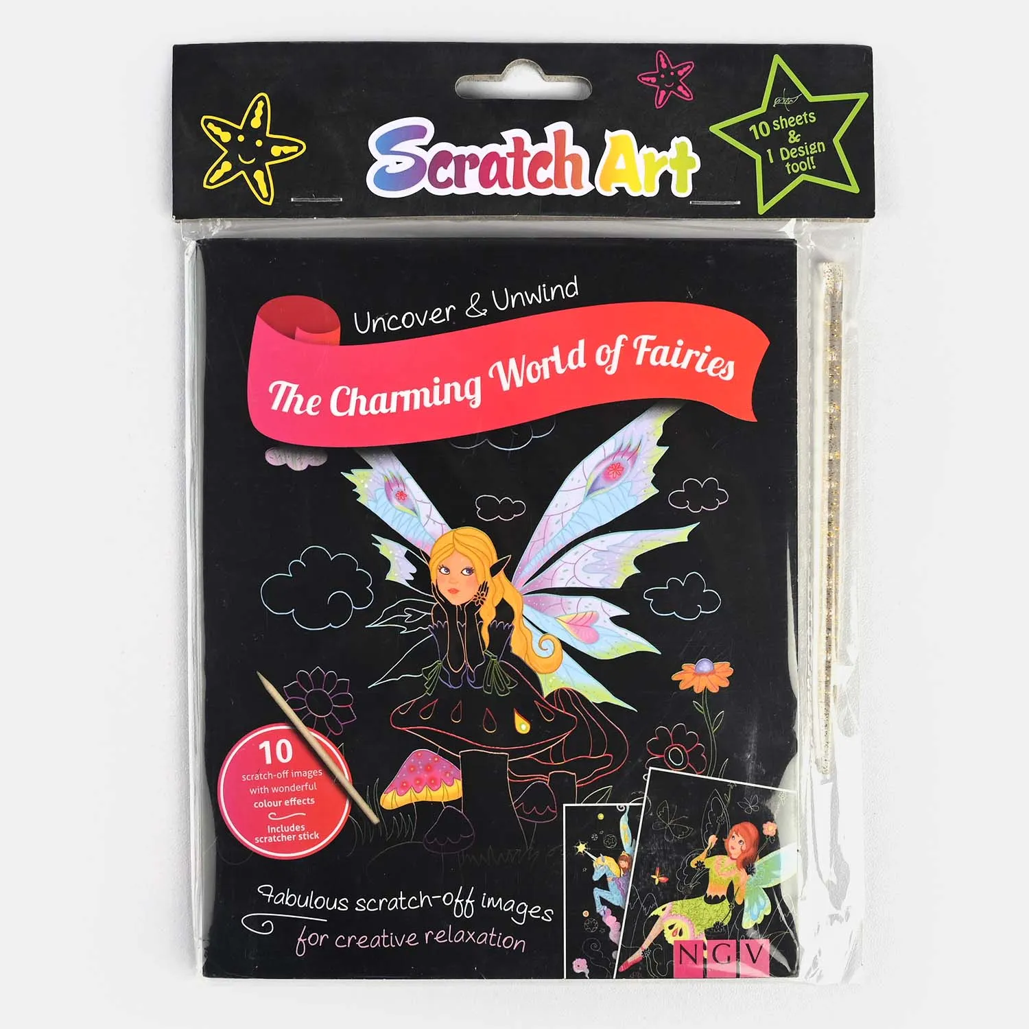 Scratch Art Book For Kids