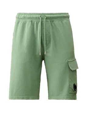 Shorts C.P. Company uomo 16CMSB021A Light fleece verde