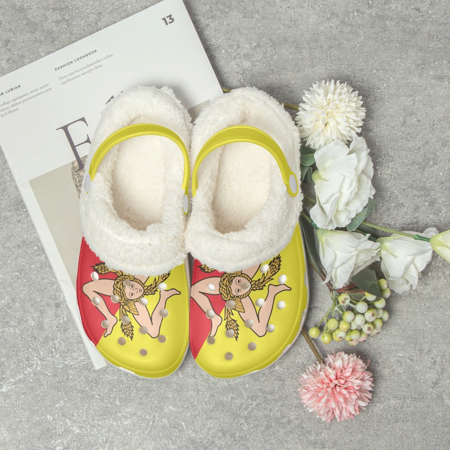 Sicily Lined Winter Clogs