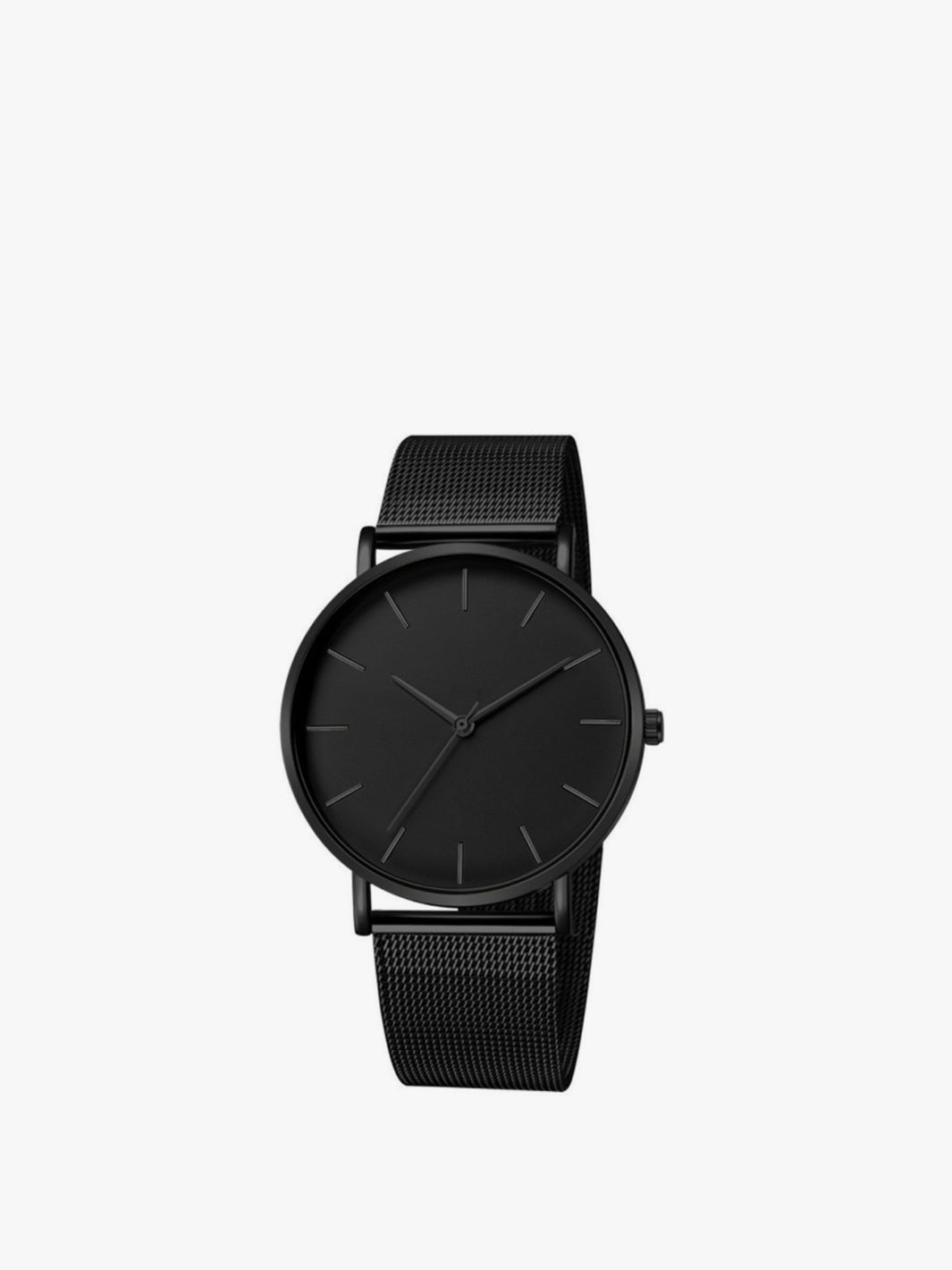 Solid color ultra-thin quartz watch