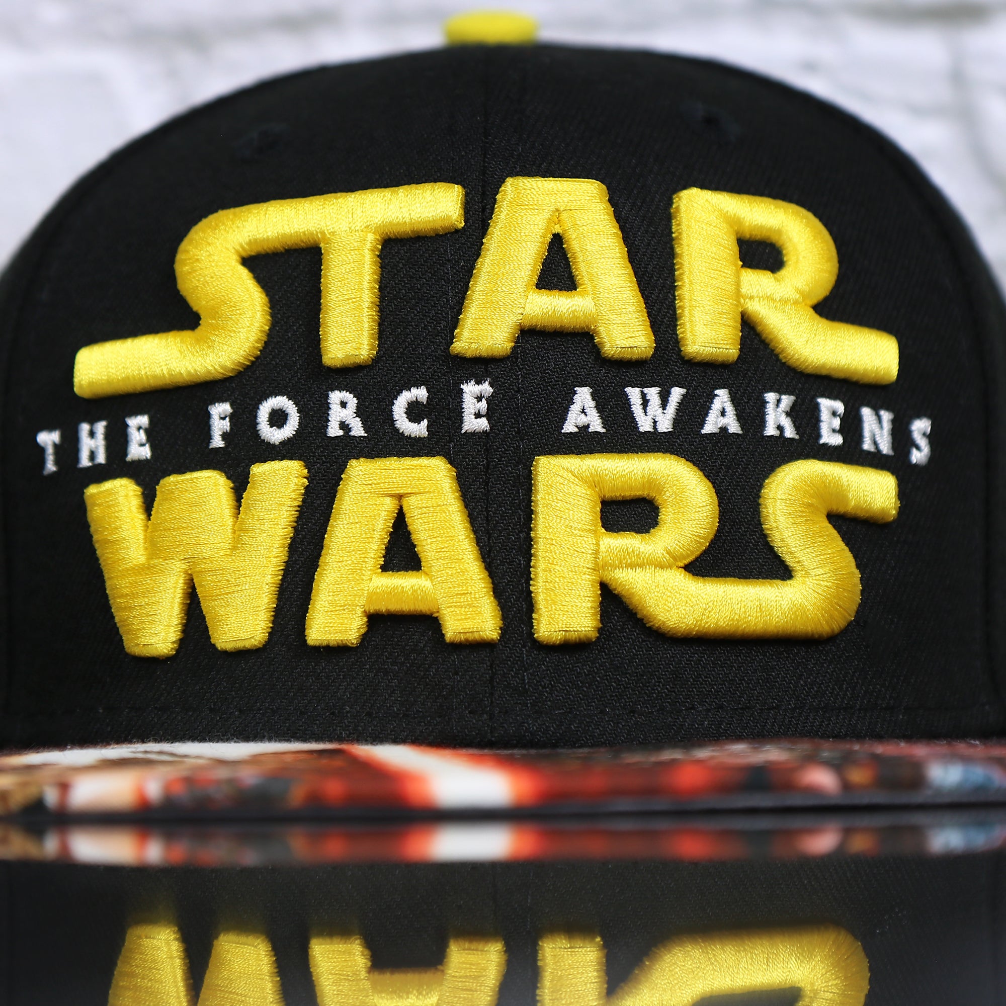 Star Wars The Force Awakens Gray Bottom 9Fifty Snapback Cap | Black