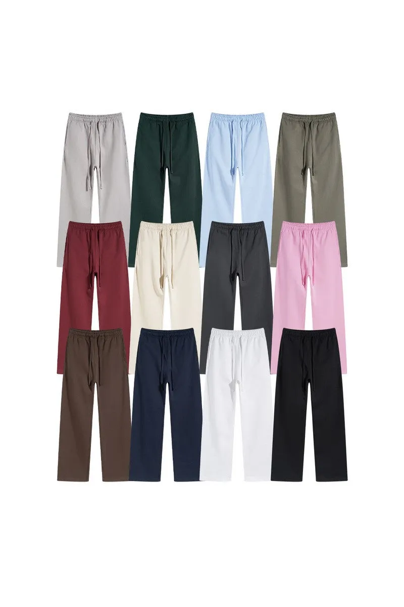 Straight Leg Fleece Pants