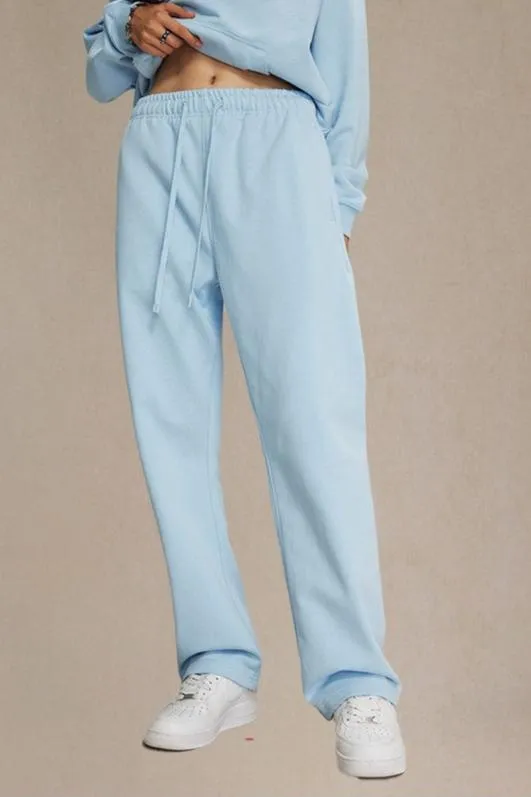 Straight Leg Fleece Pants