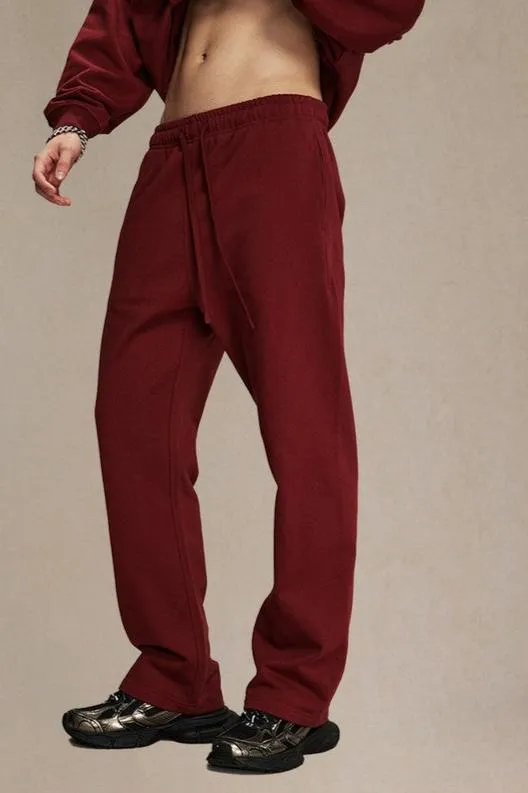 Straight Leg Fleece Pants