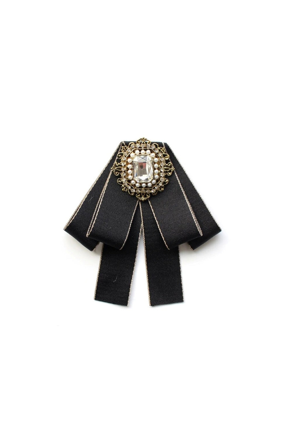 THE CORONATION BROOCH BLACK