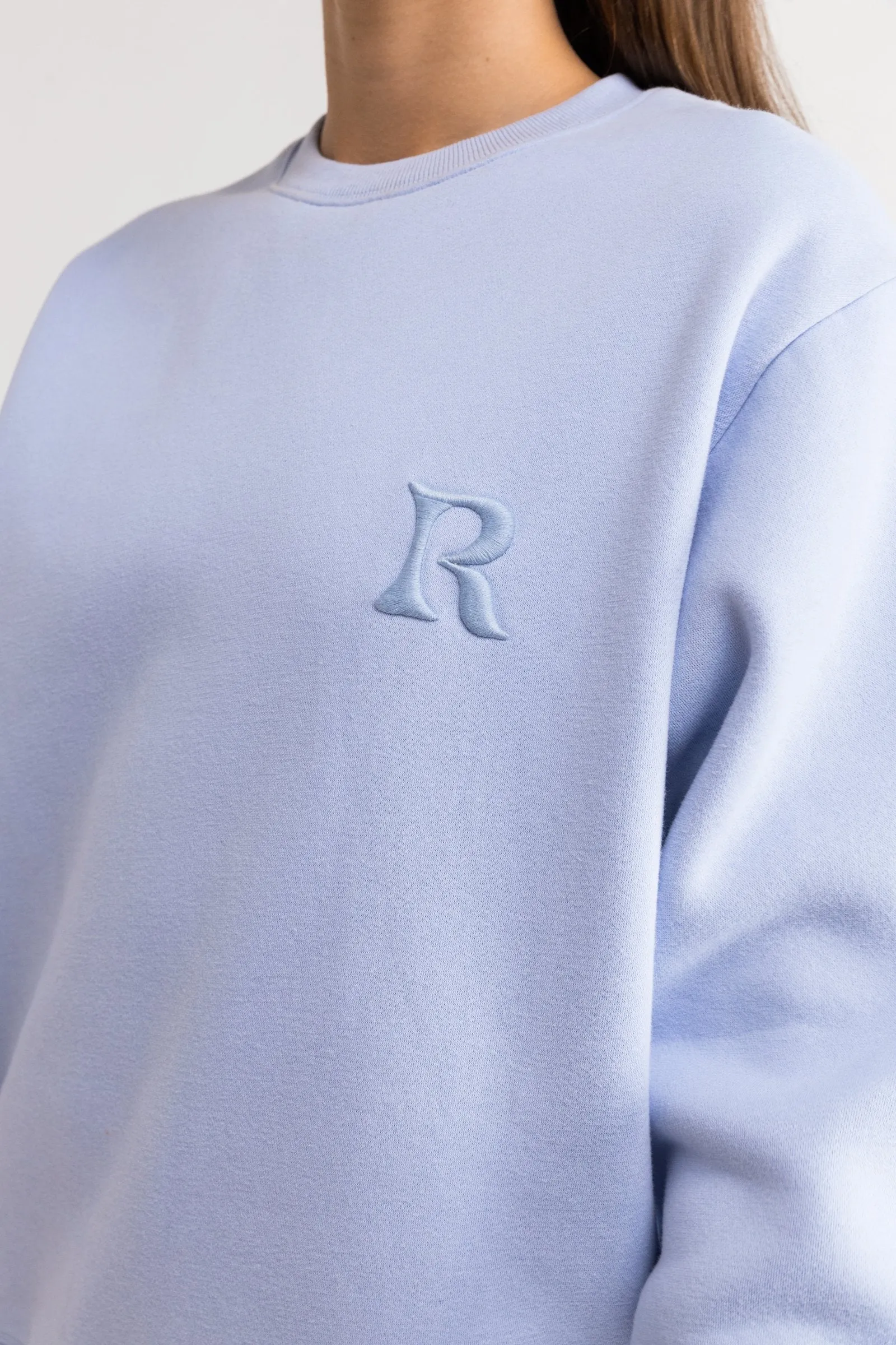 Vacation Crew Neck Fleece Arctic Blue